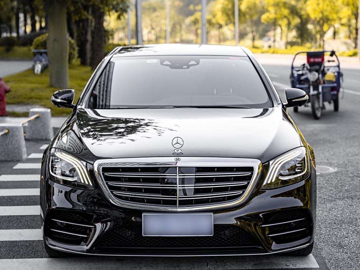 奔馳 奔馳S級  2019款 S 450 L 4MATIC 臻藏版圖片