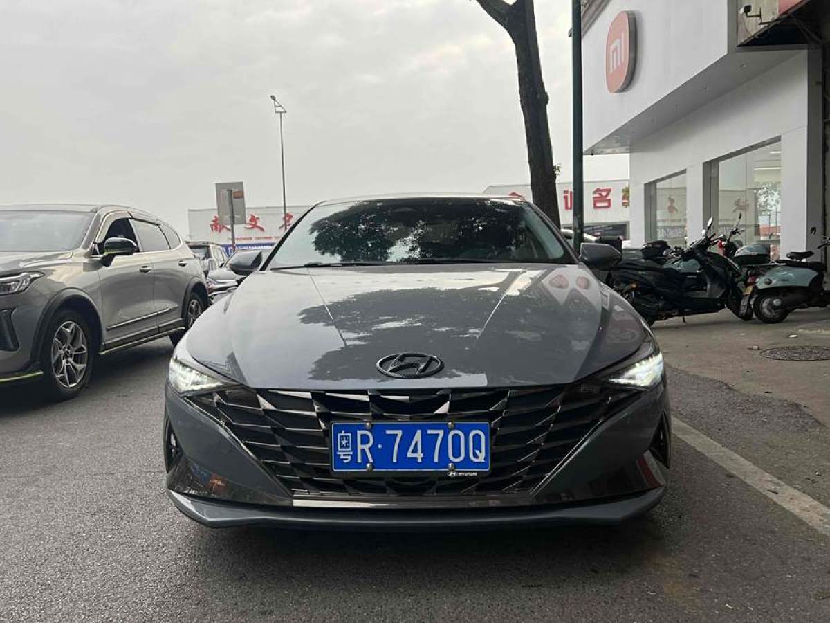 現(xiàn)代 伊蘭特  2022款 1.5L CVT LUX尊貴版圖片