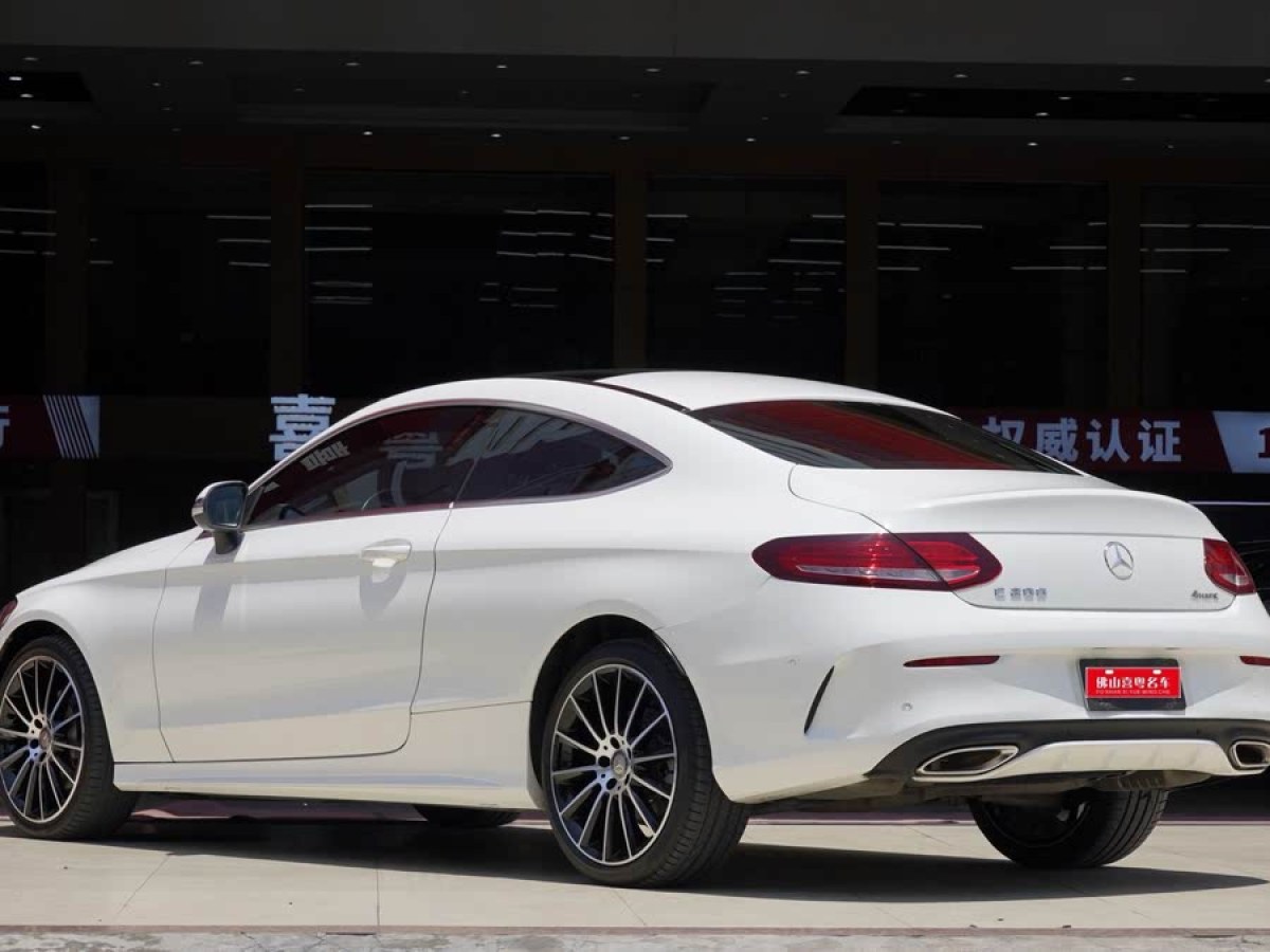 奔馳 奔馳C級  2018款 C 200 4MATIC 轎跑車圖片