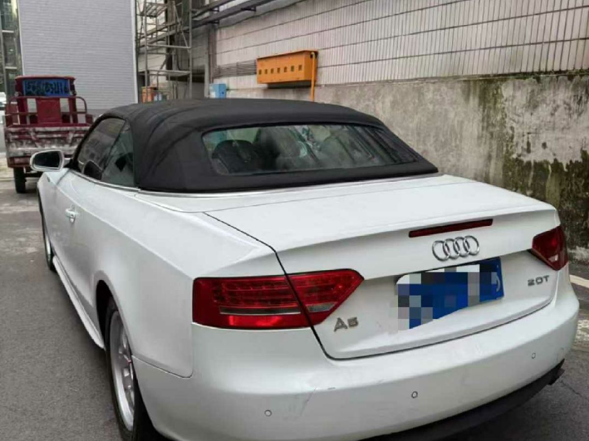 奧迪 奧迪A5  2012款 A5 Cabriolet 2.0T Quattro圖片