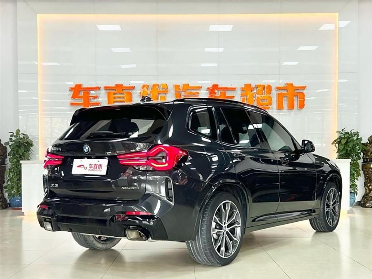 寶馬 寶馬X3  2022款 xDrive30i 領(lǐng)先型 M曜夜套裝圖片