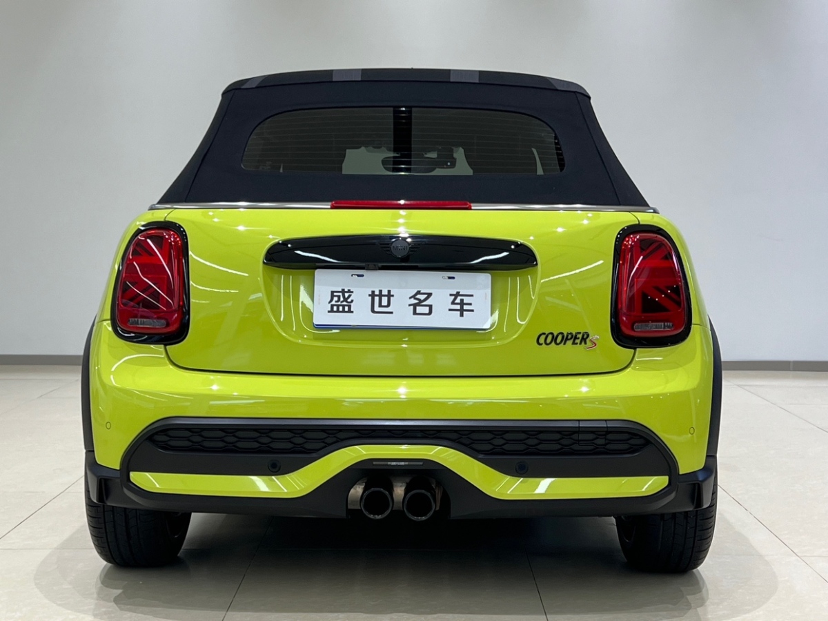 MINI MINI  2022款 2.0T COOPER S CABRIO 黑標(biāo)特別版圖片