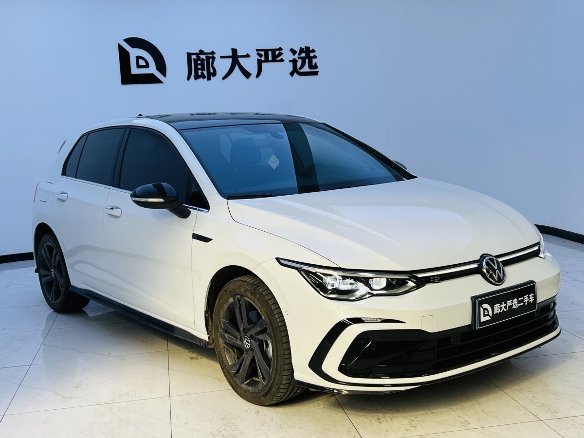 2024年1月大眾 高爾夫  2023款 改款 280TSI DSG R-Line Lite