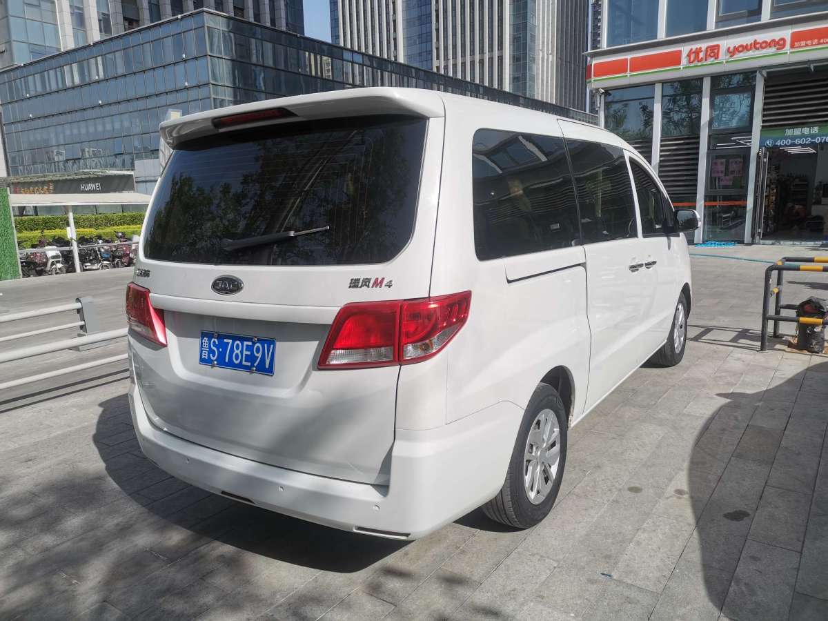 2021年1月江淮 瑞风M4  2019款 商旅系列 2.0L 手动速运版 国VI