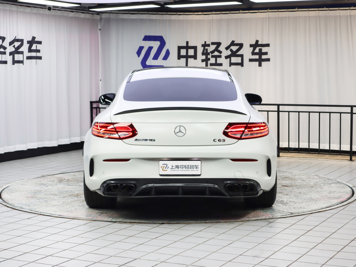 2020年4月奔馳 奔馳C級AMG  2019款 AMG C 63 轎跑車