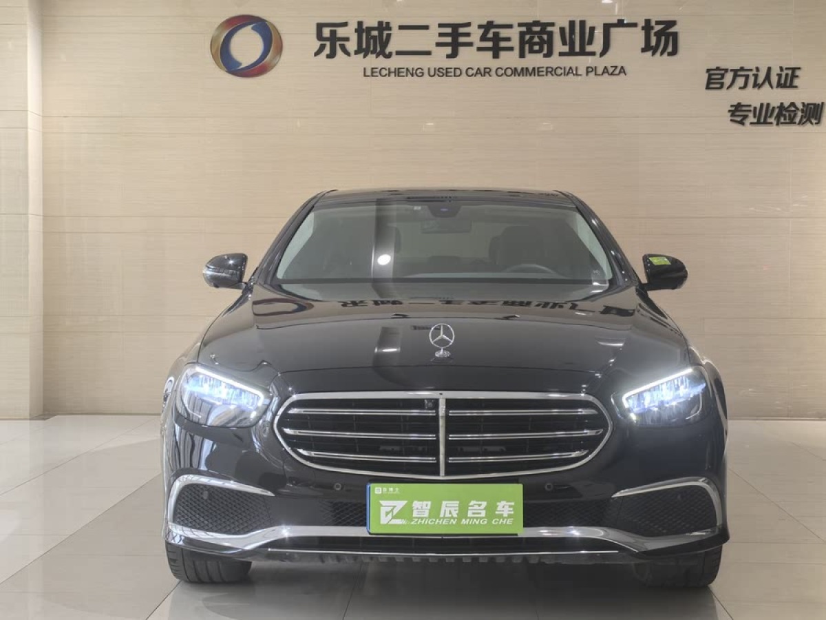 奔馳 奔馳E級  2022款 改款二 E 300 L 豪華型圖片