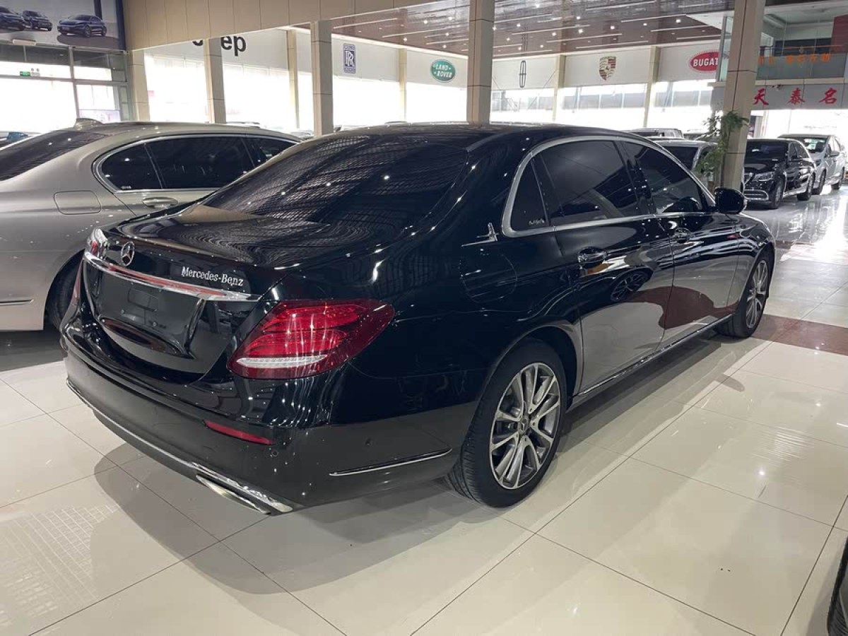 奔馳 奔馳E級(jí)  2018款 改款 E 300 L 時(shí)尚型圖片