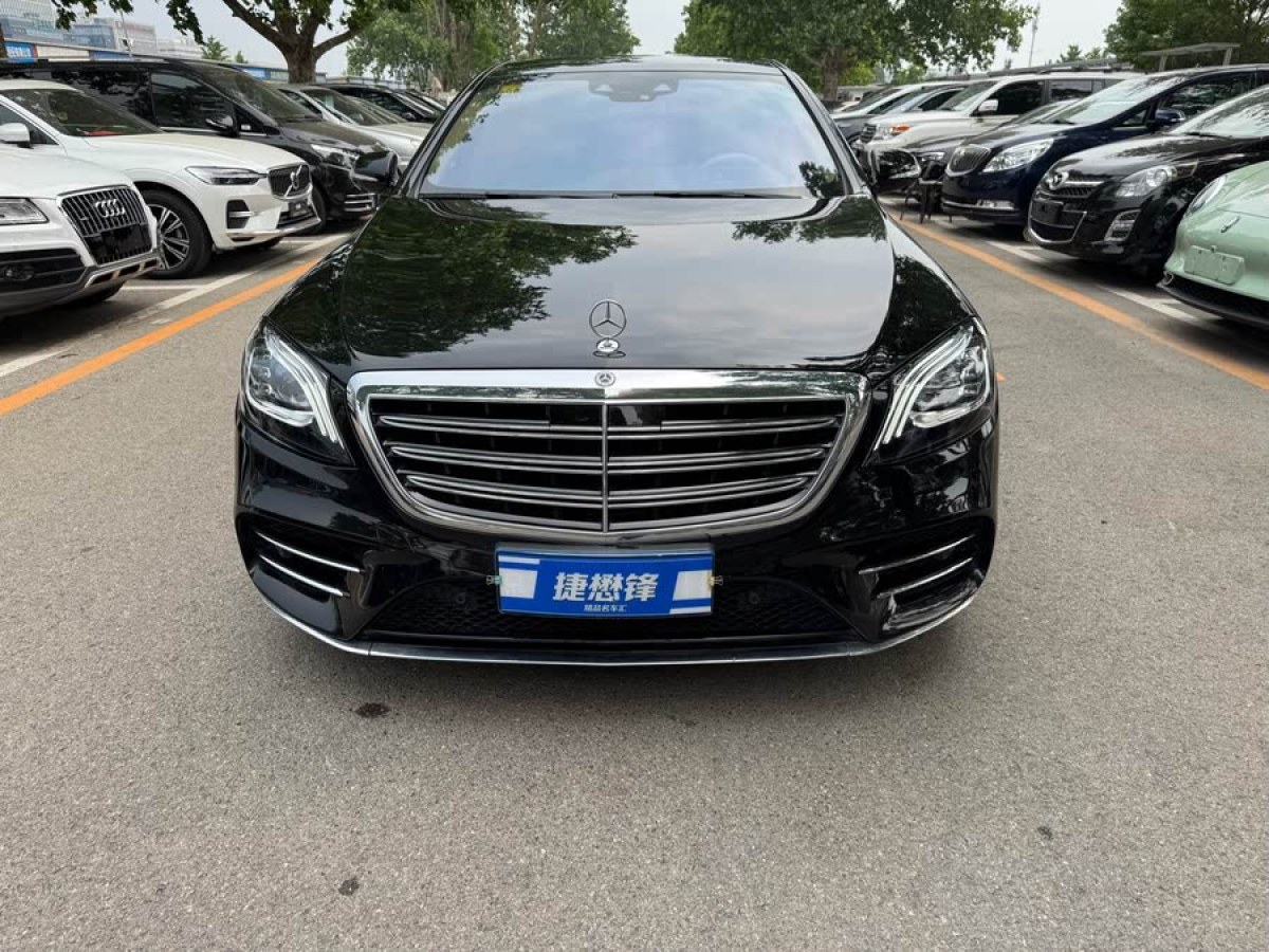 奔馳 奔馳S級  2018款 S 450 L 4MATIC圖片