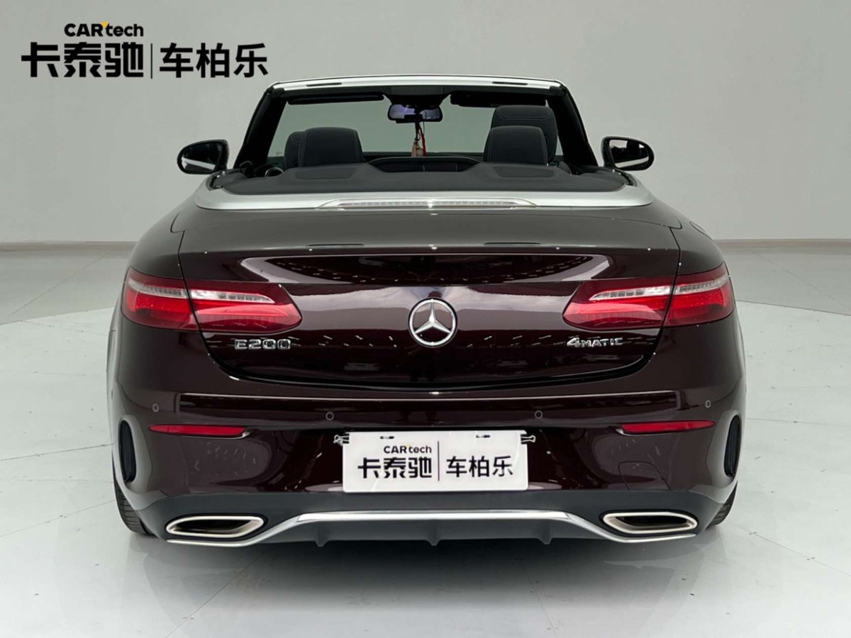 奔馳 奔馳E級(jí)  2018款 E 200 4MATIC 敞篷轎跑車圖片