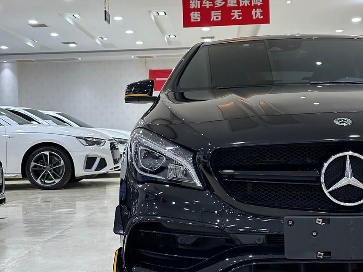 奔馳 奔馳CLA級(jí)AMG  2017款 改款 AMG CLA 45 4MATIC圖片