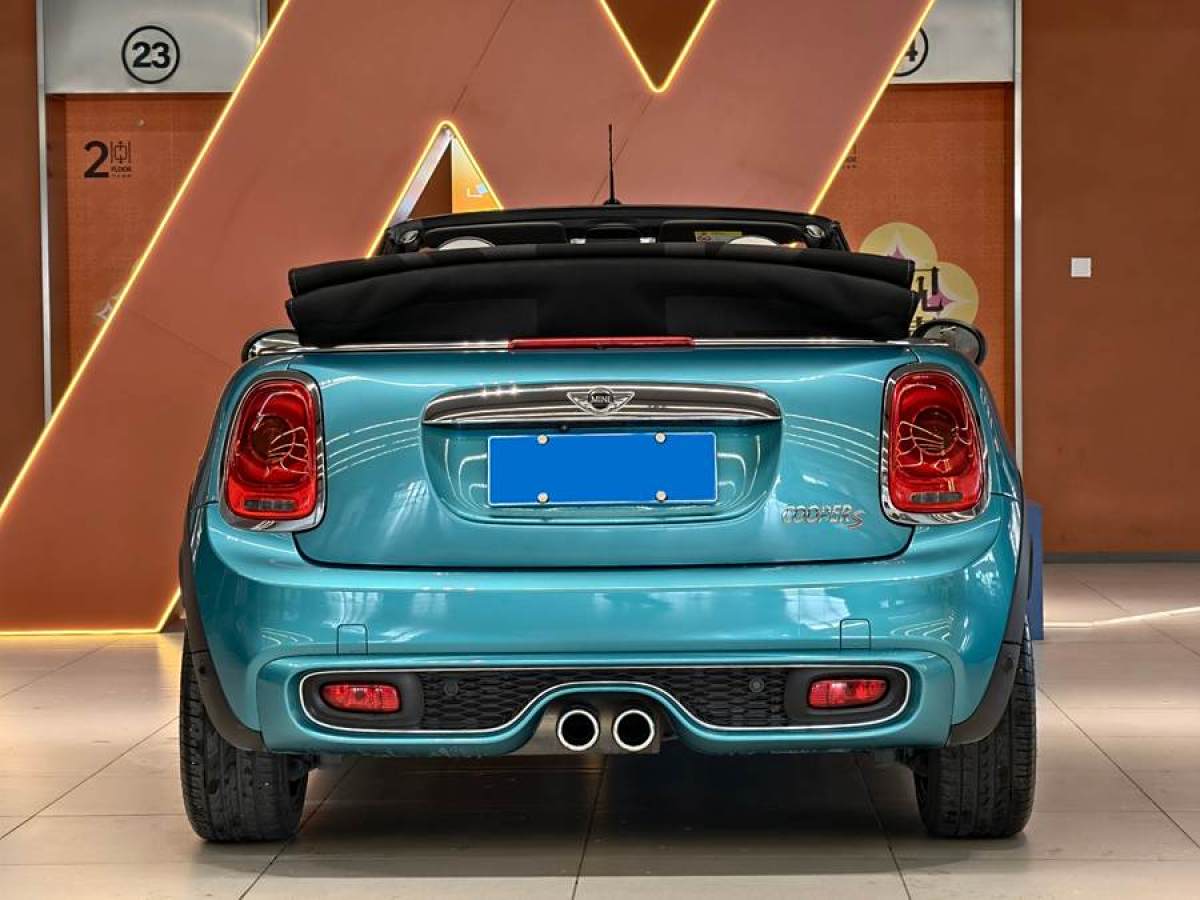 MINI MINI  2016款 2.0T COOPER S CABRIO 加勒比藍(lán)限量版圖片