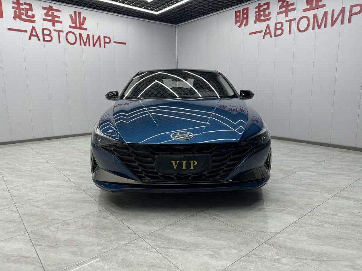 現(xiàn)代 伊蘭特  2021款 1.5L LUX尊貴版圖片