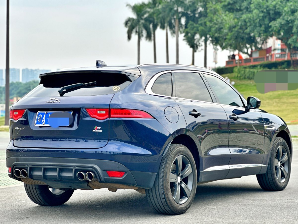 捷豹 F-PACE  2018款 2.0T 四驅都市尊享版圖片