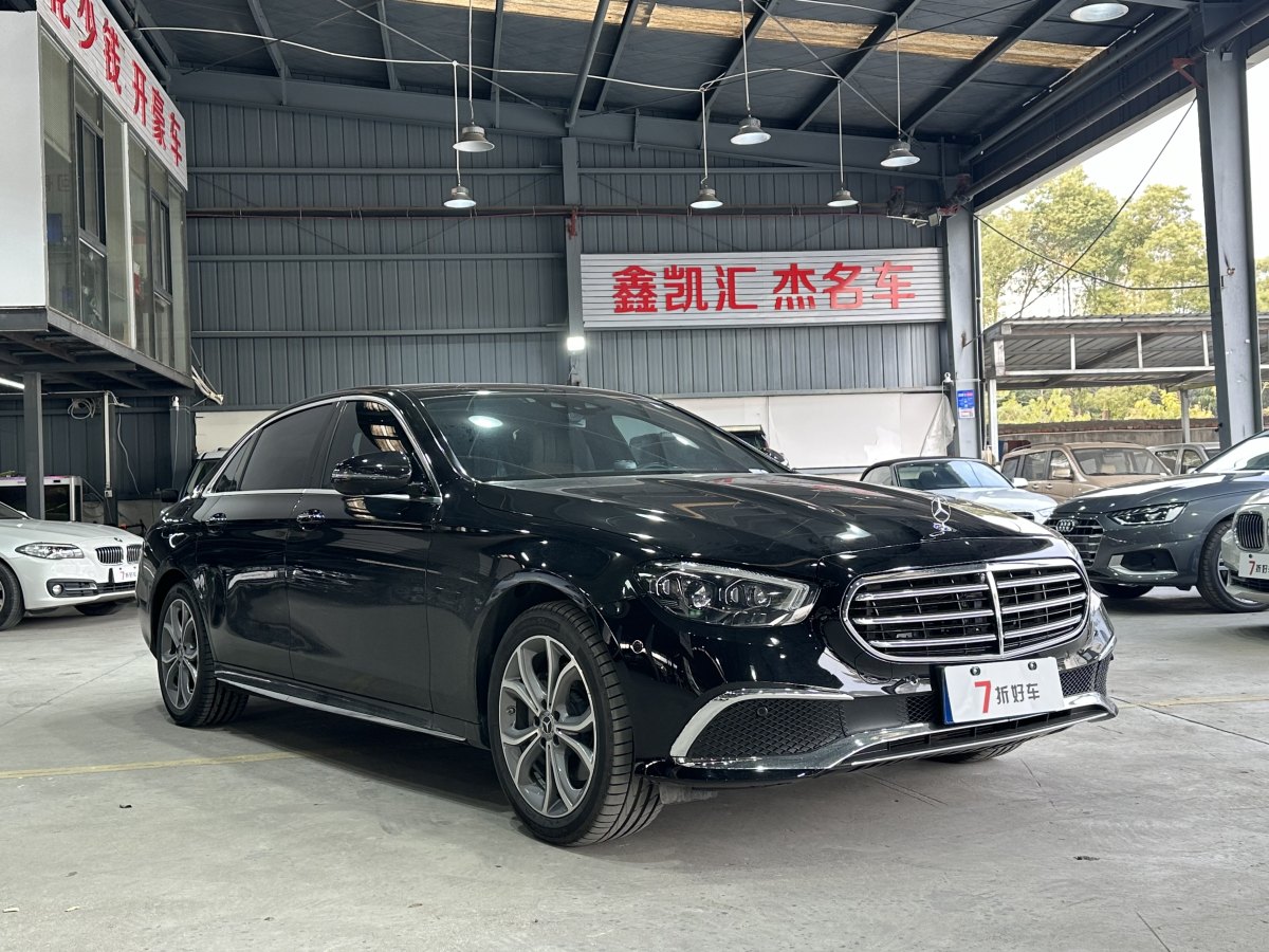 奔馳 奔馳E級  2021款 改款 E 300 L 尊貴型圖片