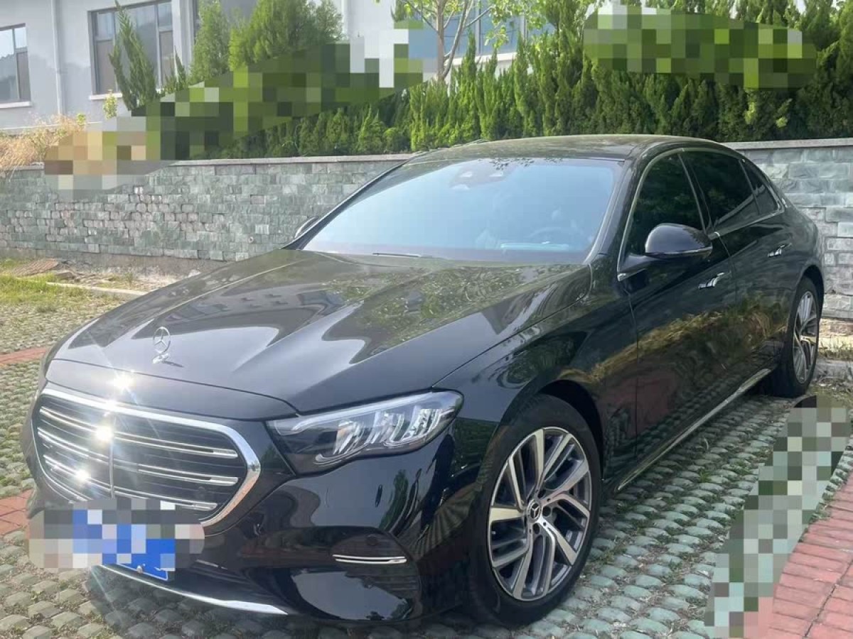 奔馳 奔馳E級(jí)  2024款 改款 E 300 L 時(shí)尚型圖片