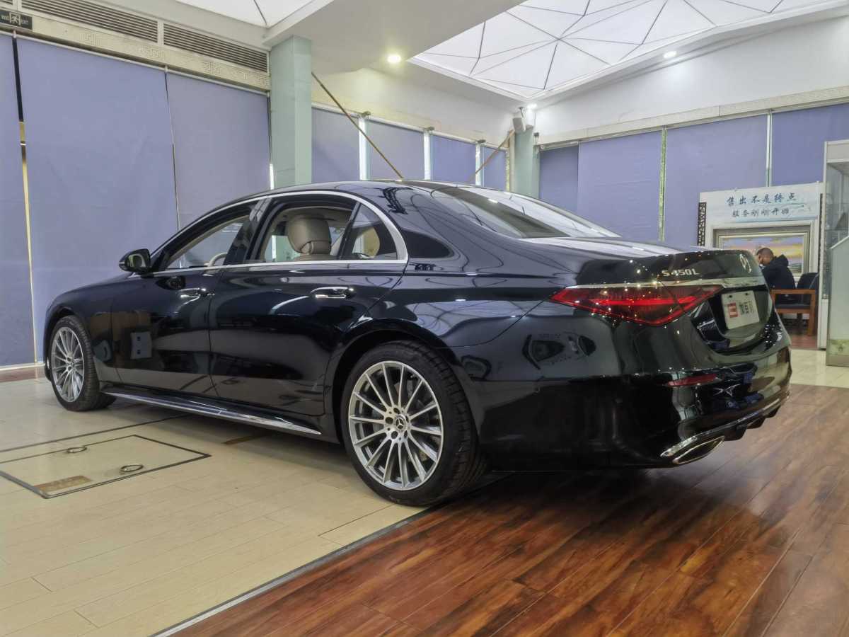 2022年7月奔馳 奔馳S級(jí)  2022款 改款 S 450 L 4MATIC