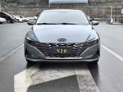 2023年3月 現(xiàn)代 伊蘭特 1.5L CVT GLX精英版圖片