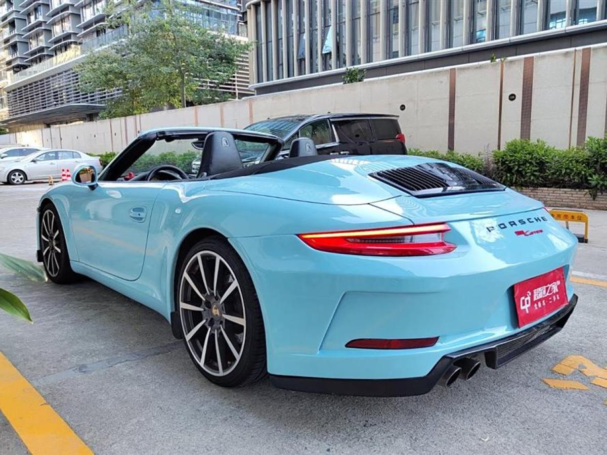 保時捷 911  2012款 Carrera Cabriolet 3.4L圖片