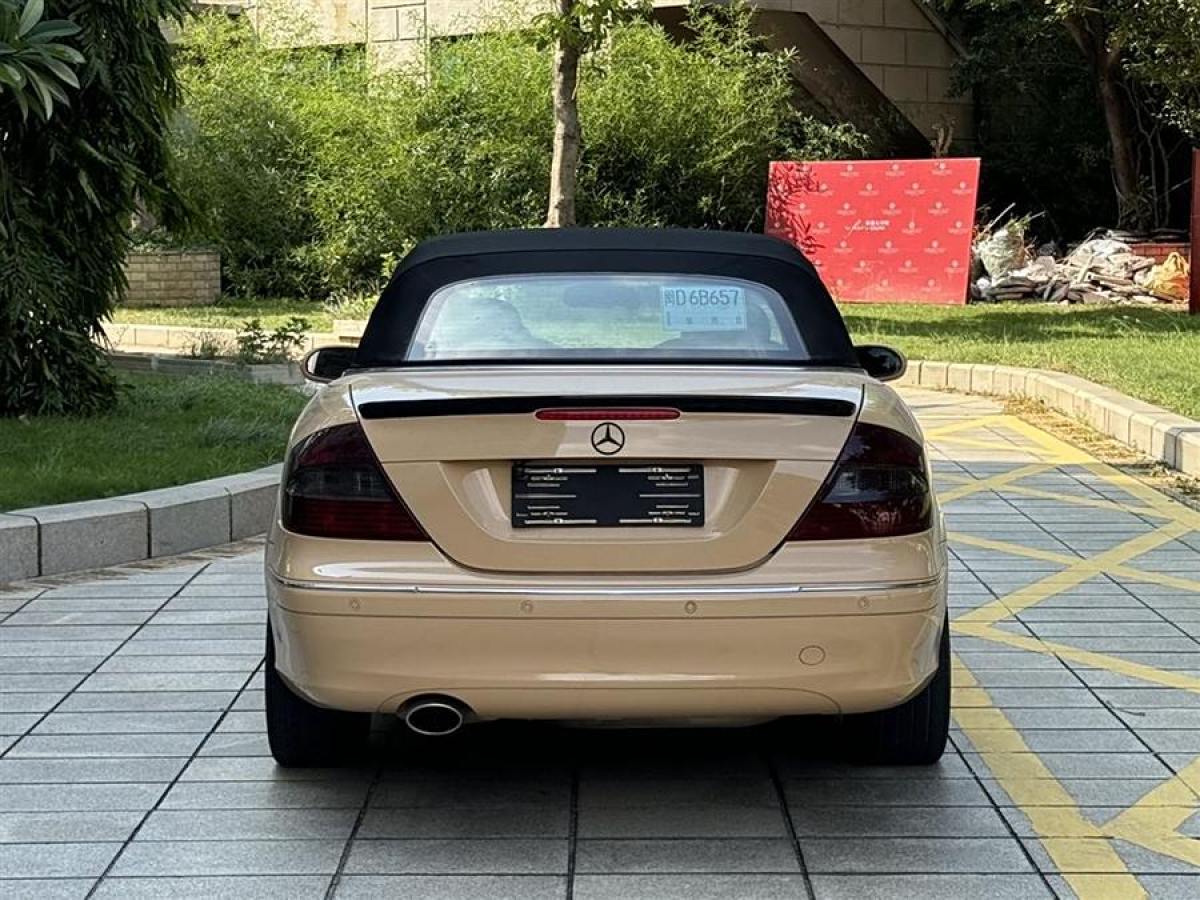 奔馳 奔馳CLK級(jí)  2006款 CLK 280 敞篷跑車圖片