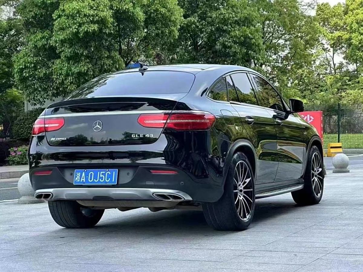 2018年7月奔馳 奔馳GLE轎跑 AMG  2017款 AMG GLE 43 4MATIC 轎跑SUV