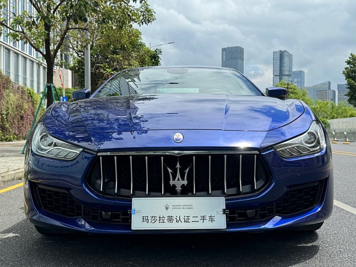 2019年9月瑪莎拉蒂 Ghibli  2019款 3.0T 350Hp 標(biāo)準(zhǔn)版 國(guó)VI