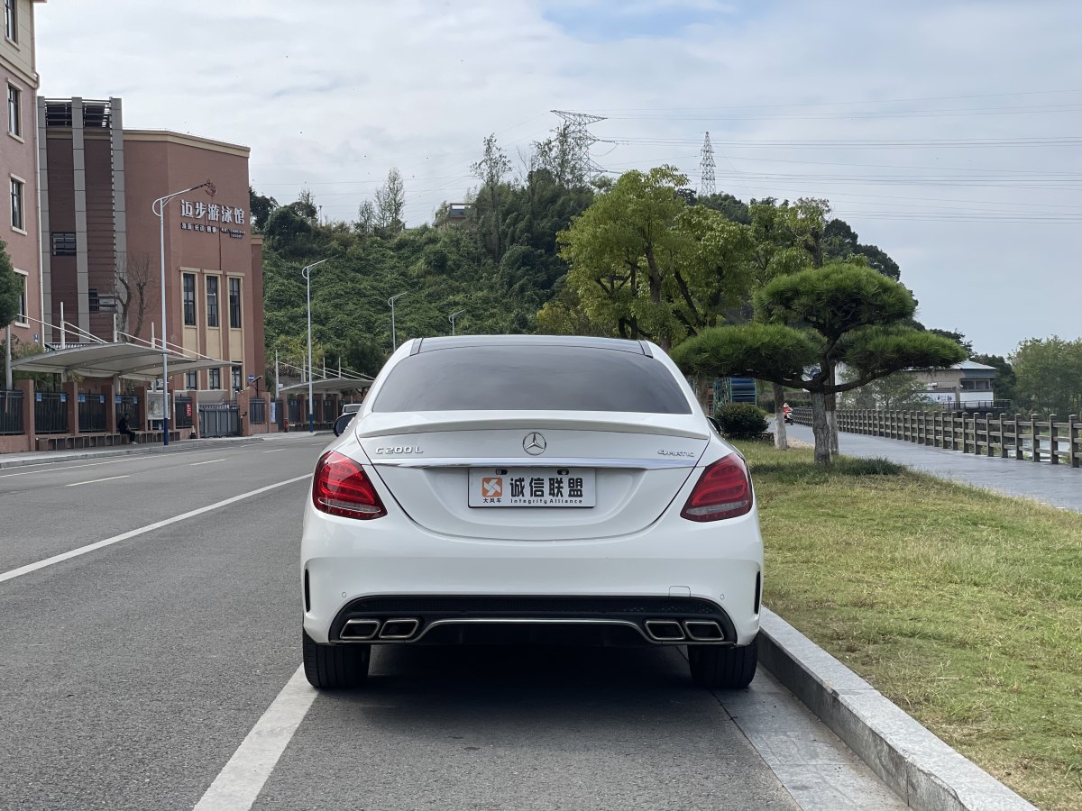 奔馳 奔馳C級  2018款 C 200 L 4MATIC 運動版圖片