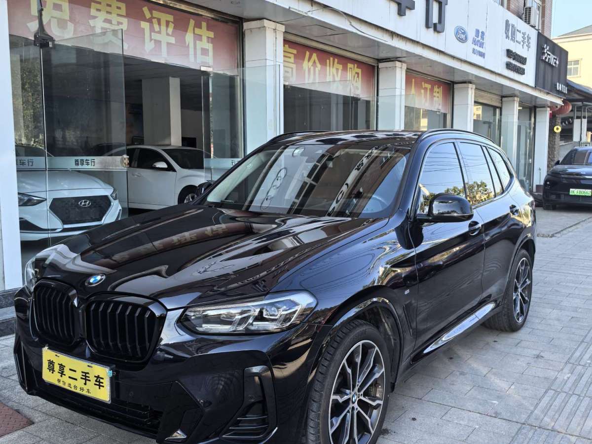 寶馬 寶馬X3  2022款 xDrive30i 領(lǐng)先型 M曜夜套裝圖片