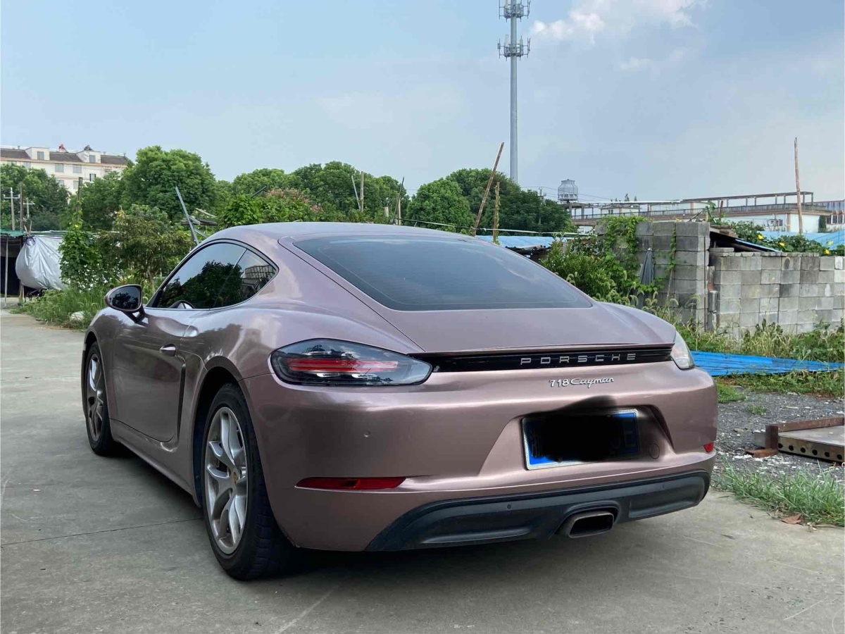 保时捷 718  2018款 Cayman 2.0T图片