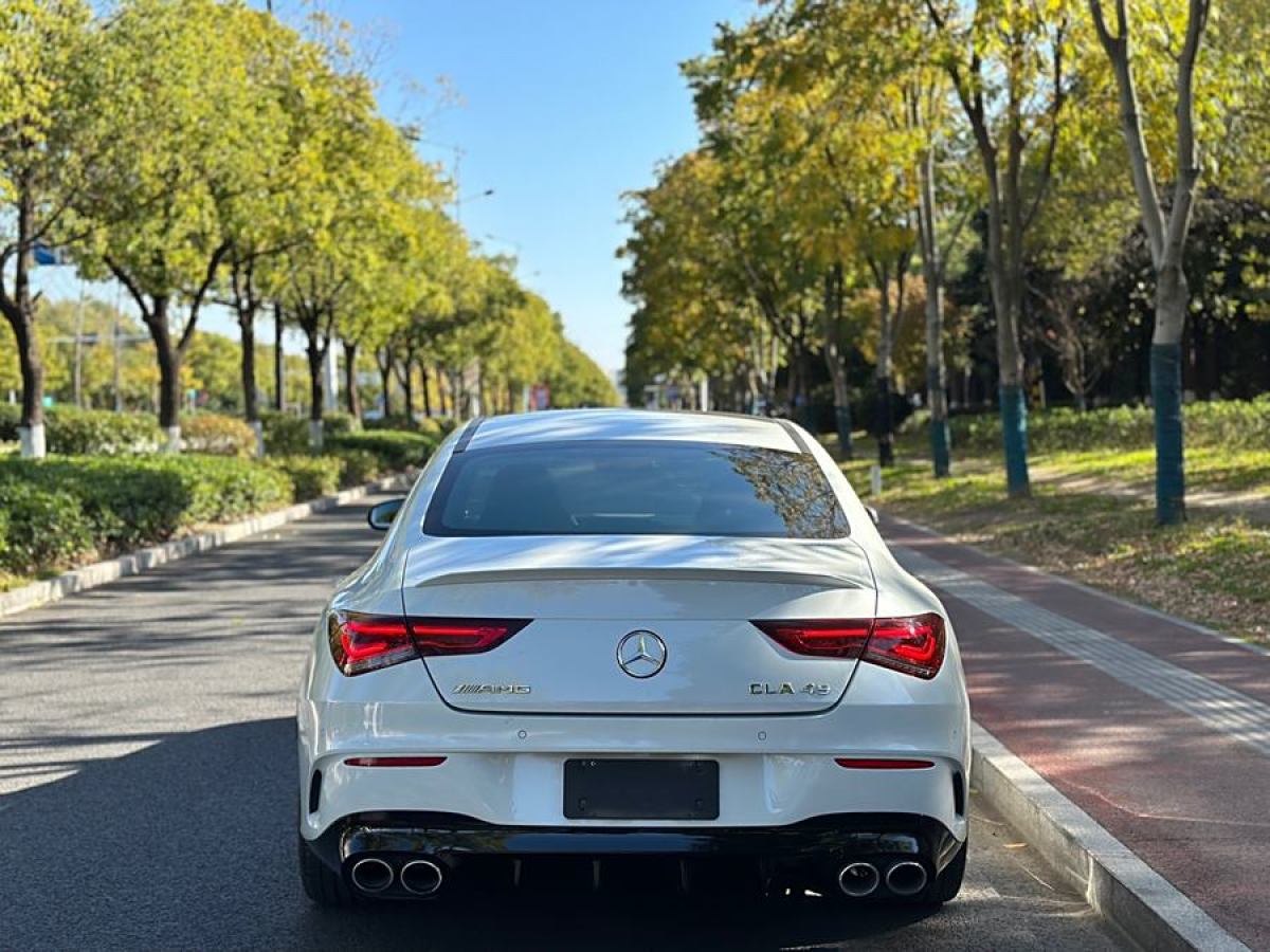 奔馳 奔馳CLA級(jí)AMG  2021款 AMG CLA 45 4MATIC+圖片