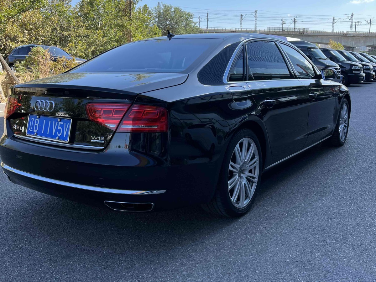 2012年9月奧迪 奧迪A8  2013款 A8L 6.3 FSI W12 quattro專享型