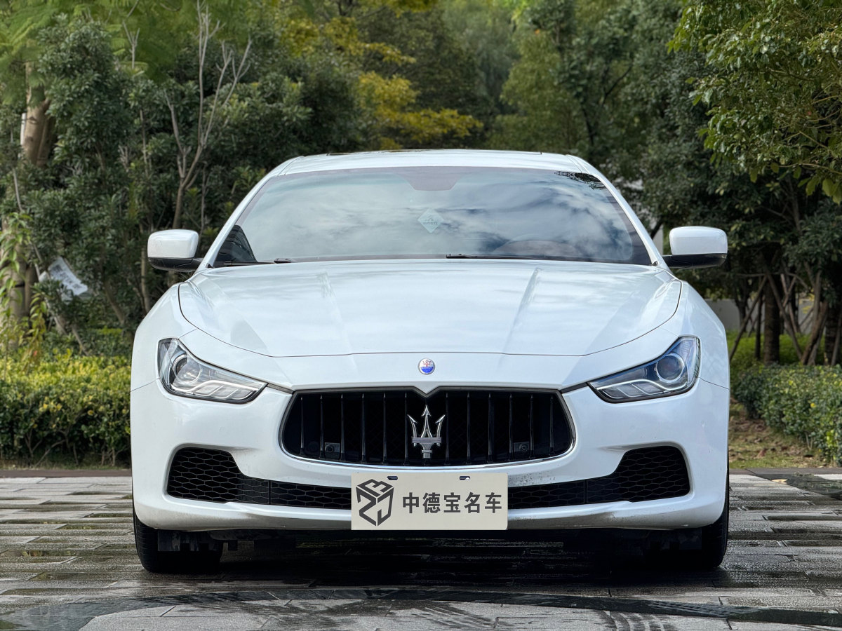 瑪莎拉蒂 Ghibli  2014款 3.0T 標(biāo)準(zhǔn)版圖片