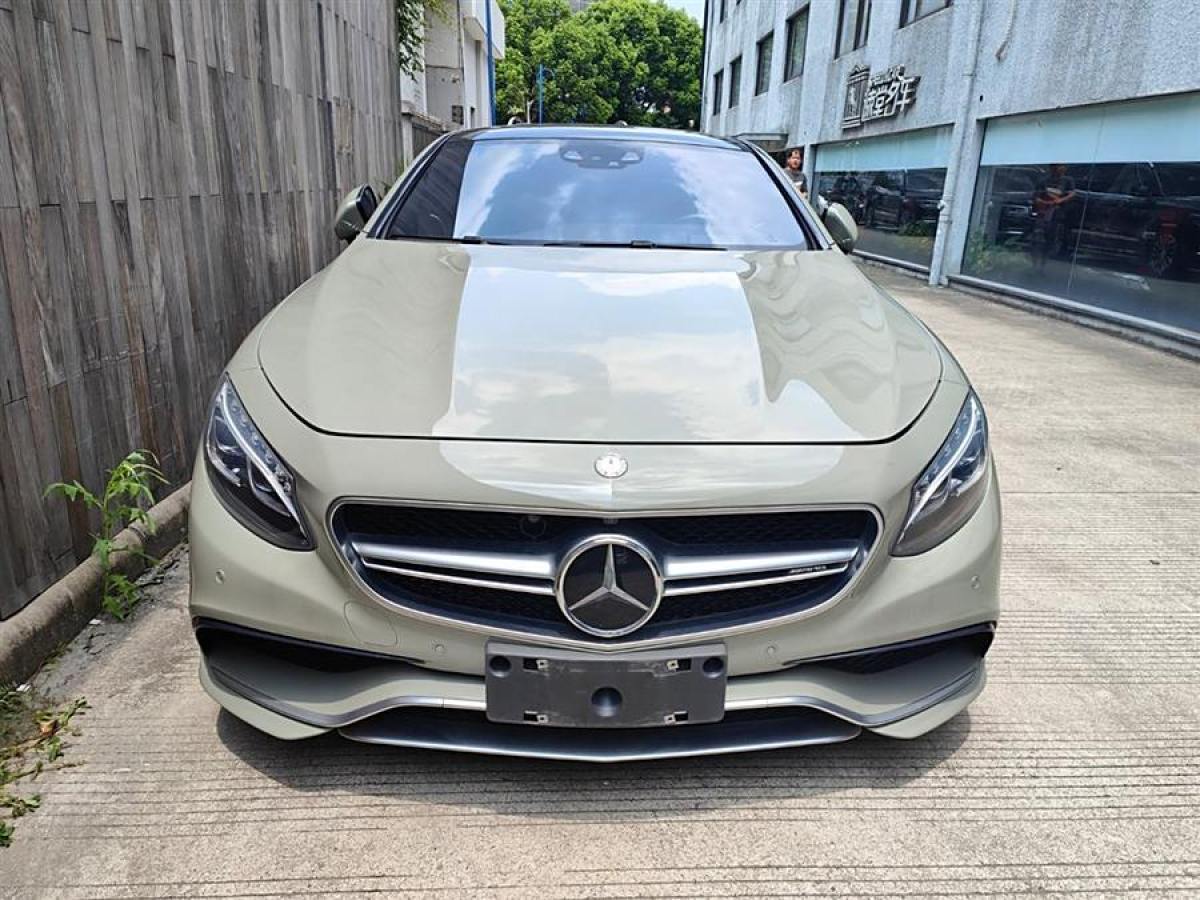 奔馳 奔馳S級AMG  2015款 AMG S 63 4MATIC Coupe圖片