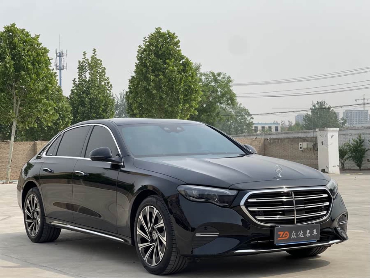 奔馳 奔馳E級  2024款 改款 E 300 L 豪華型圖片