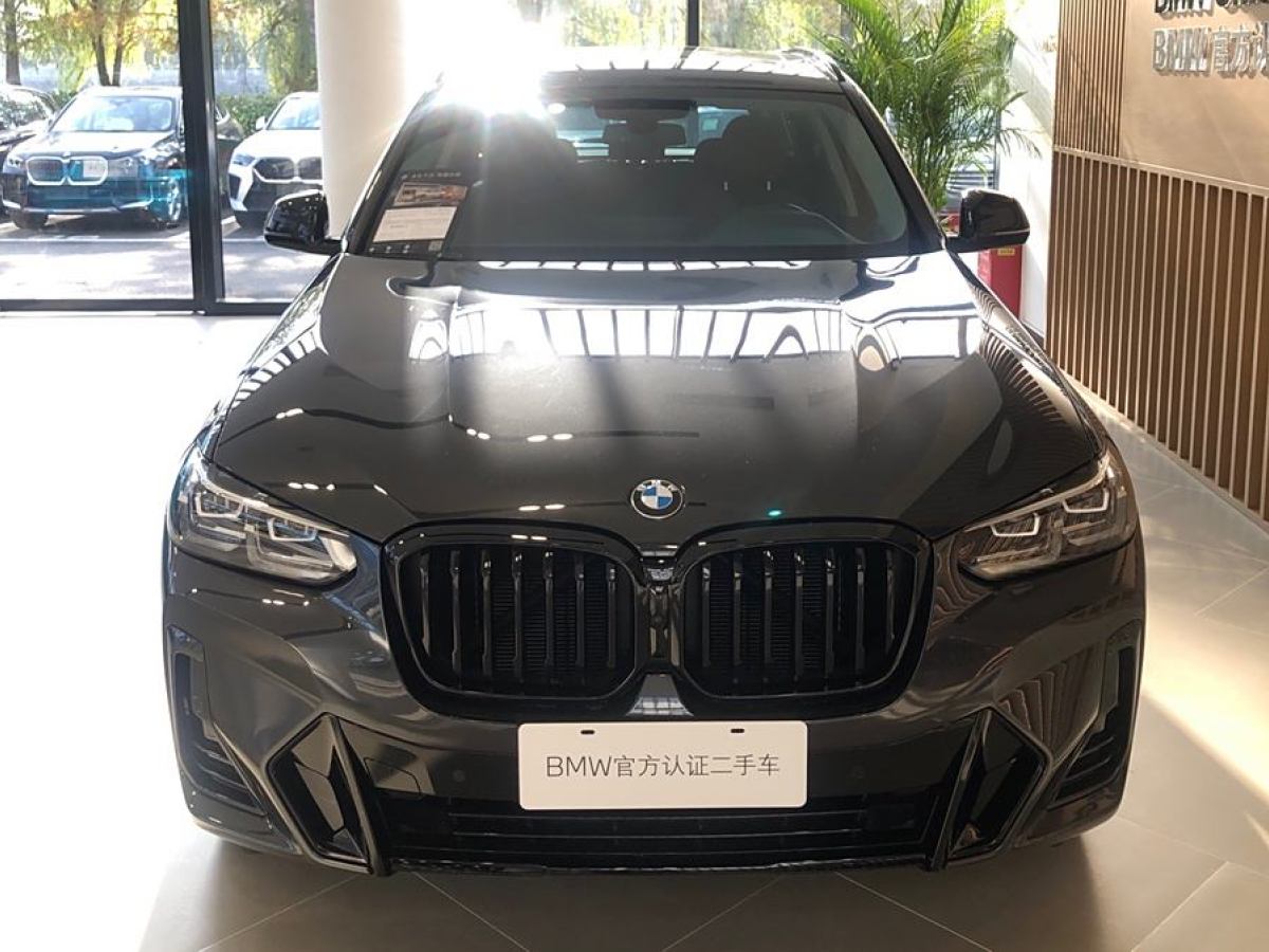 寶馬 寶馬X3  2023款 改款 xDrive30i 領(lǐng)先型 M曜夜套裝圖片