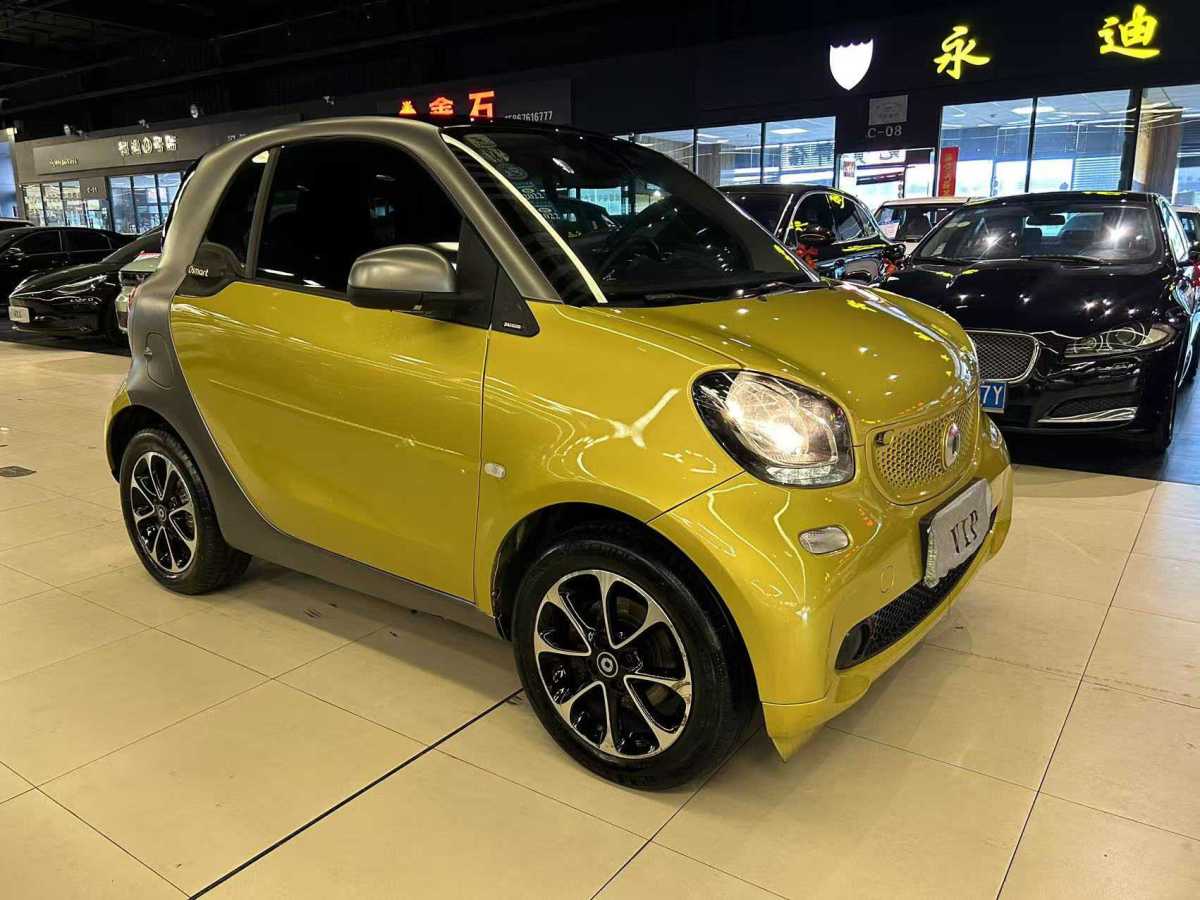 smart fortwo  2015款 1.0L 52千瓦硬頂激情版圖片