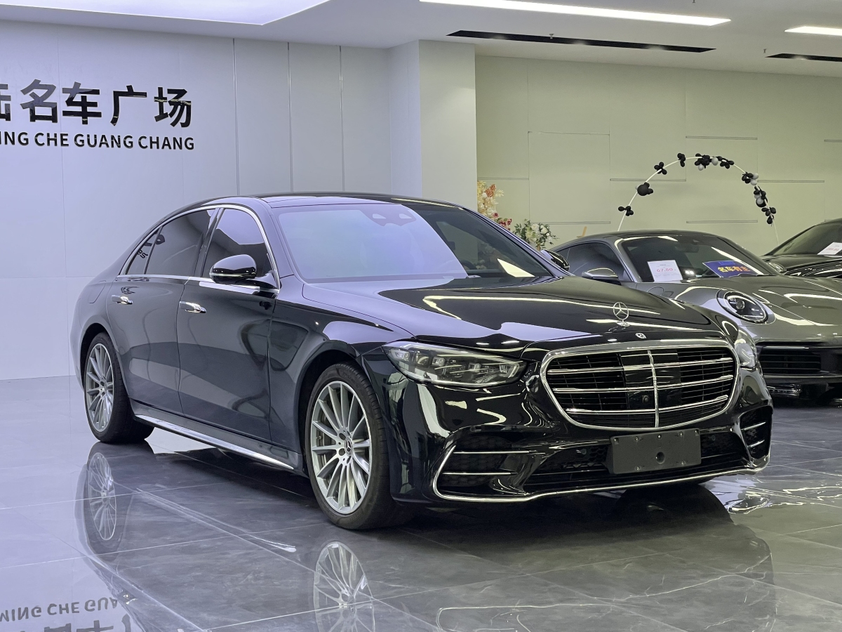 2022年6月奔馳 奔馳S級(jí)  2022款 改款 S 450 L 4MATIC