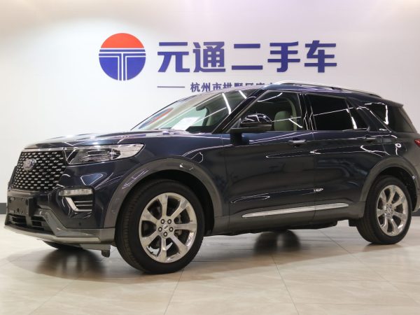 福特 探险者  2020款 EcoBoost 285 四驱铂金版 6座