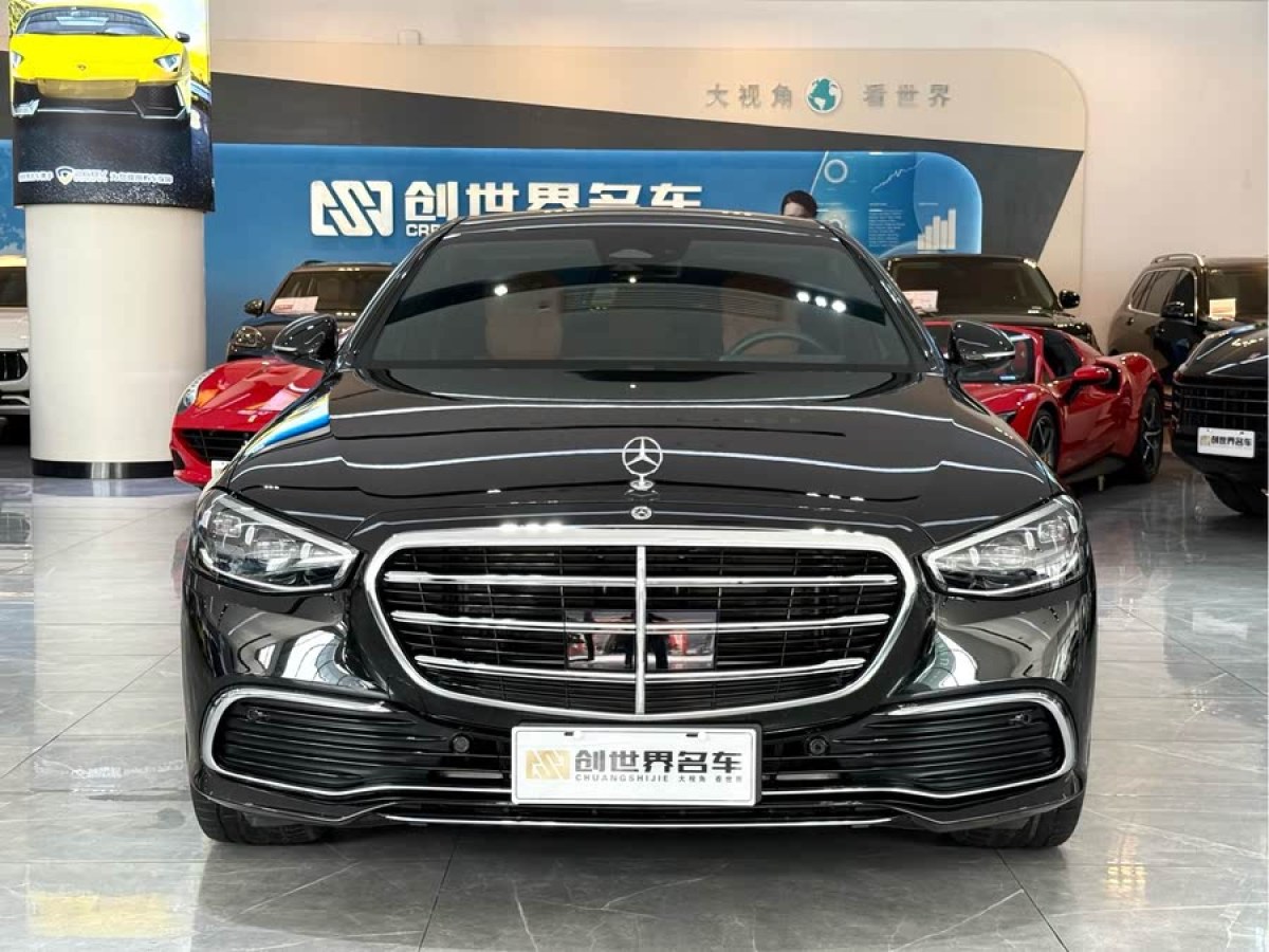 奔馳 奔馳S級(jí)  2024款 改款 S 400 L 商務(wù)型圖片