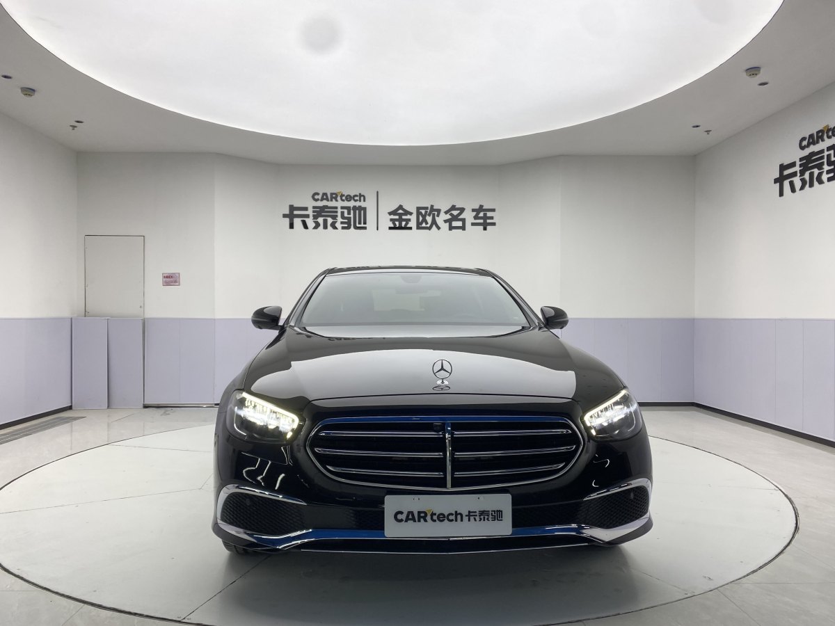 奔馳 奔馳E級  2021款 改款 E 300 L 時尚型圖片