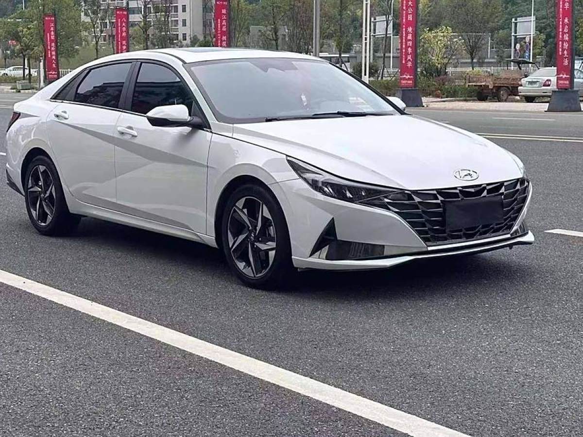 現(xiàn)代 伊蘭特  2022款 1.5L CVT GLX精英版圖片