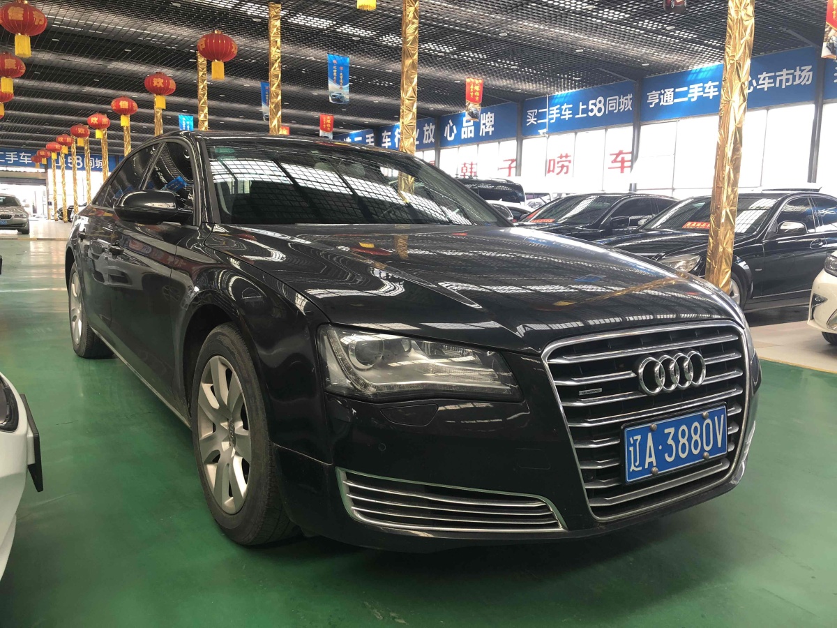 奥迪 奥迪a8 2012款 a8l 45 tfsi quattro舒适型图片