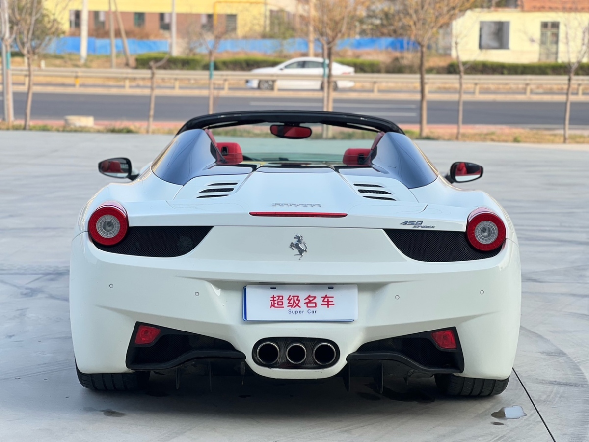 法拉利 458  2013款 4.5L Spider圖片