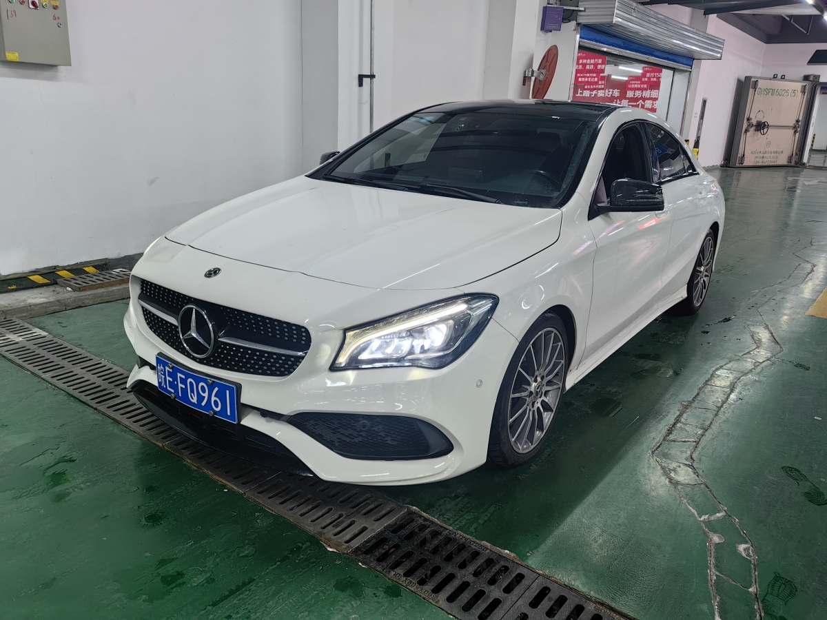 2018年10月奔馳 奔馳CLA級(jí)  2018款 CLA 220 4MATIC