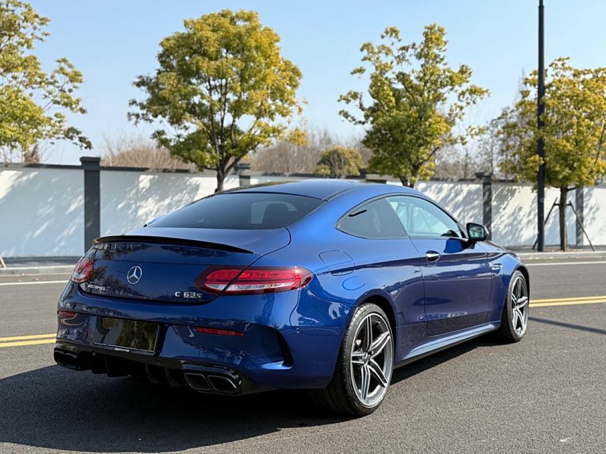 奔馳 奔馳C級AMG  2019款 AMG C 63 轎跑車圖片