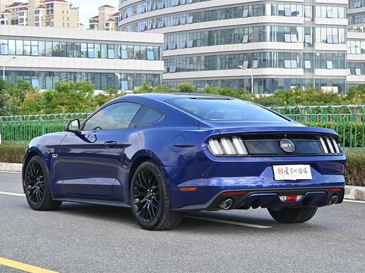 2015年9月福特 Mustang  2015款 5.0L GT 性能版