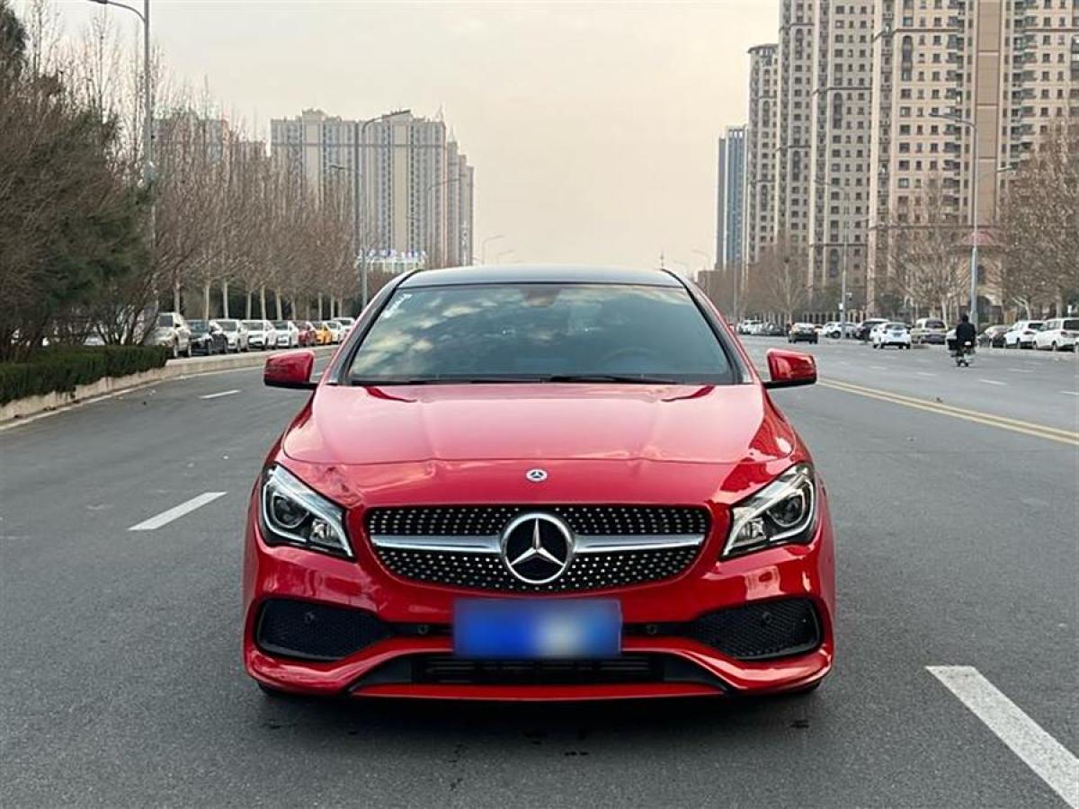 奔馳 奔馳CLA級(jí)  2018款 CLA 200 時(shí)尚型圖片