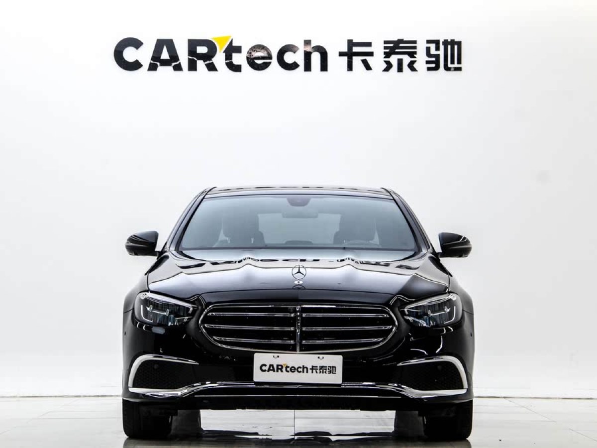 奔馳 奔馳E級  2021款 改款 E 300 L 運動時尚型圖片