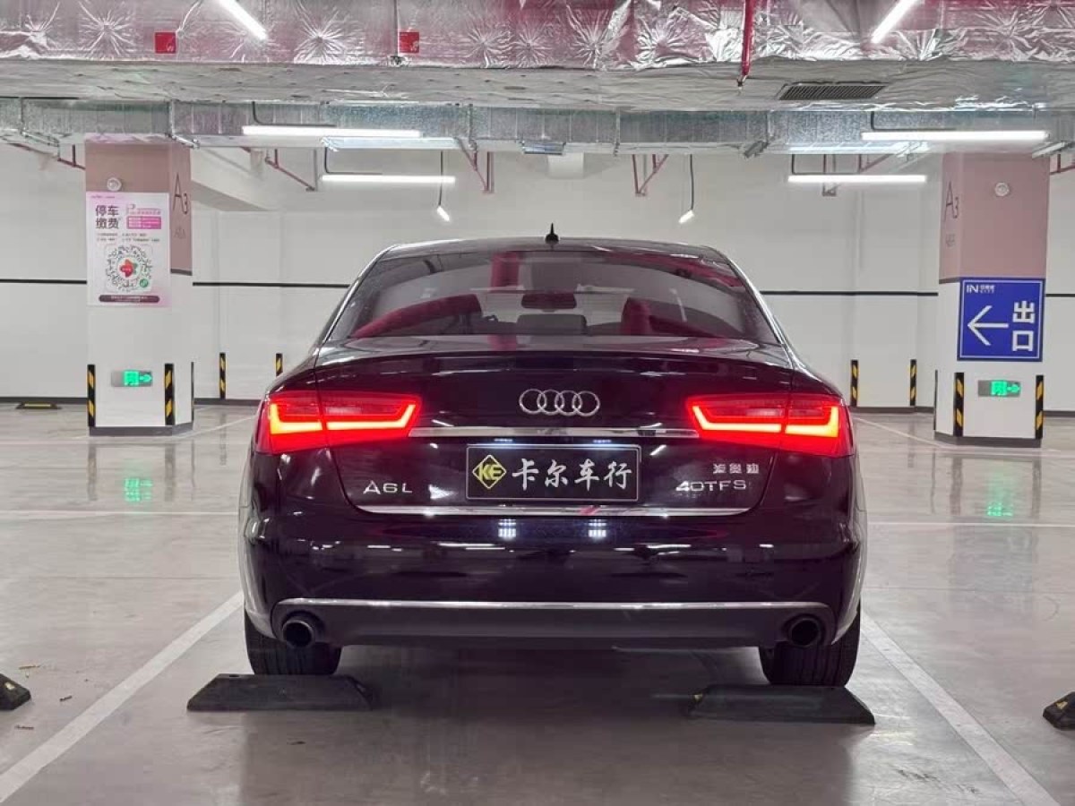 奧迪 奧迪A6L  2014款 TFSI 標(biāo)準(zhǔn)型圖片