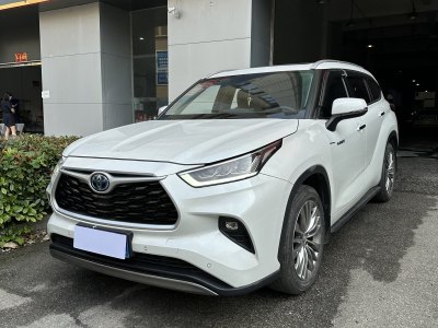 2022年6月 豐田 漢蘭達 雙擎 2.5L 四驅(qū)尊貴版 7座圖片