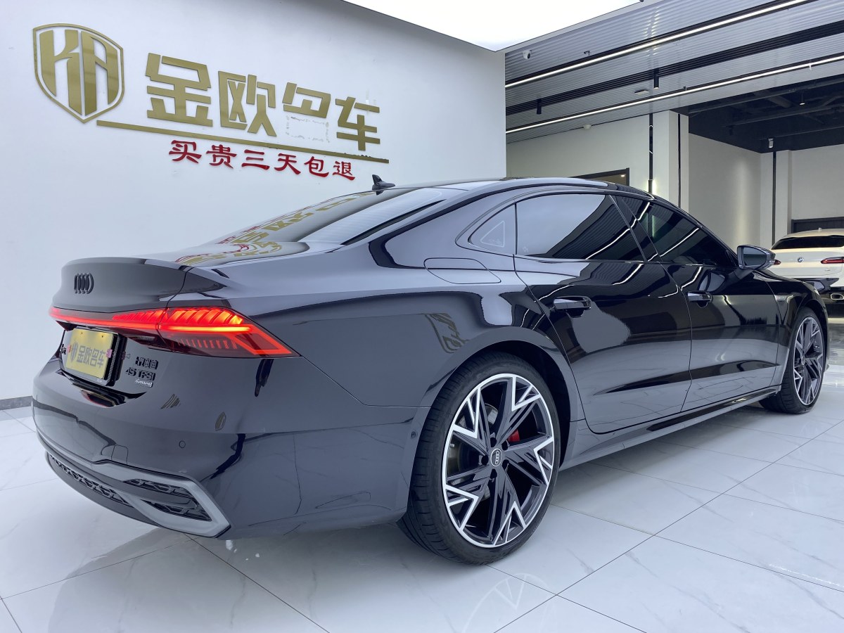 奧迪 奧迪A7L  2024款 45 TFSI quattro 黑武士版圖片